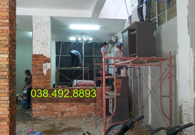 Nhận đập phá tường, khoan cắt phá dỡ tường nhà tại Hà Nội